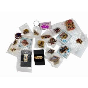 Vtg Preakness lapel pins Lot Of  19 Bundle Horse Race Memorabilia Pimlico